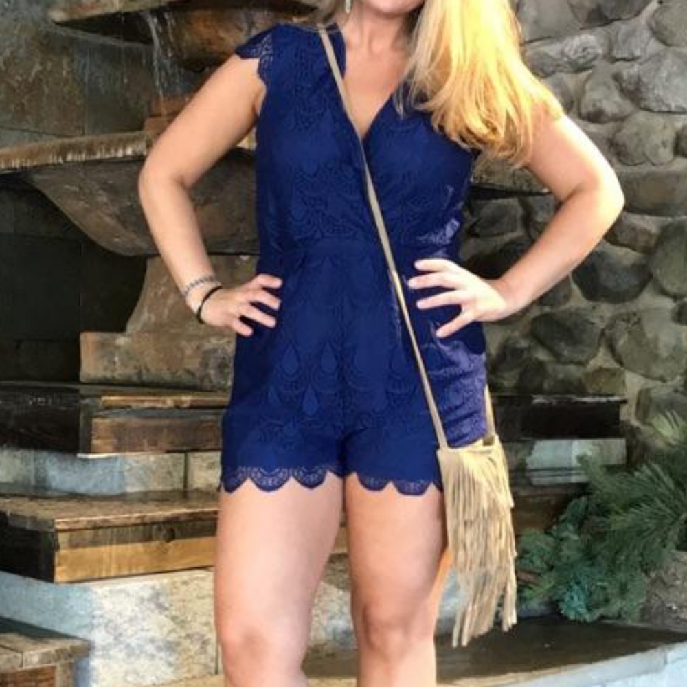 Lace Romper